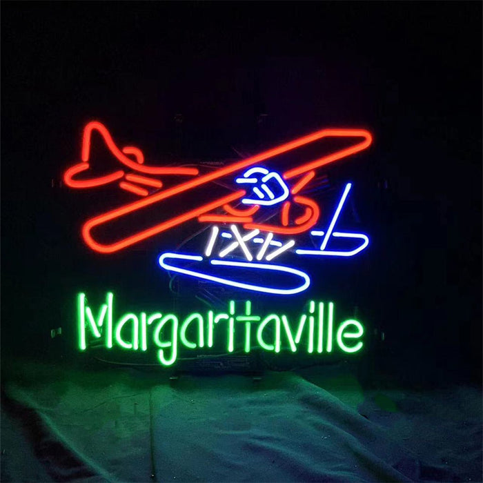 Wright Airplane Margaritaville Neon Signs - Club Rehab