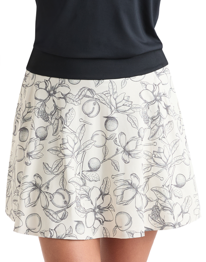 Magnolia Toile Women’s Skort – Ivory