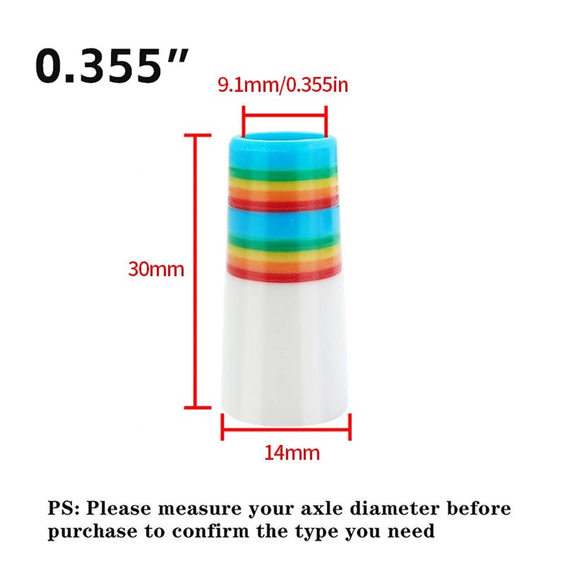 0.355 Golf Ferrules – Rainbow Stripe Edition - Club Rehab - Golf Ferrules0.355 Golf Ferrules – Rainbow Stripe Edition