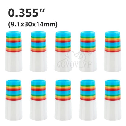 0.355 Golf Ferrules – Rainbow Stripe Edition - Club Rehab - Golf Ferrules45461529952448