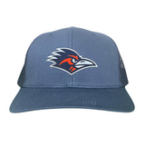 Navy Curved Bill Mesh Snapback