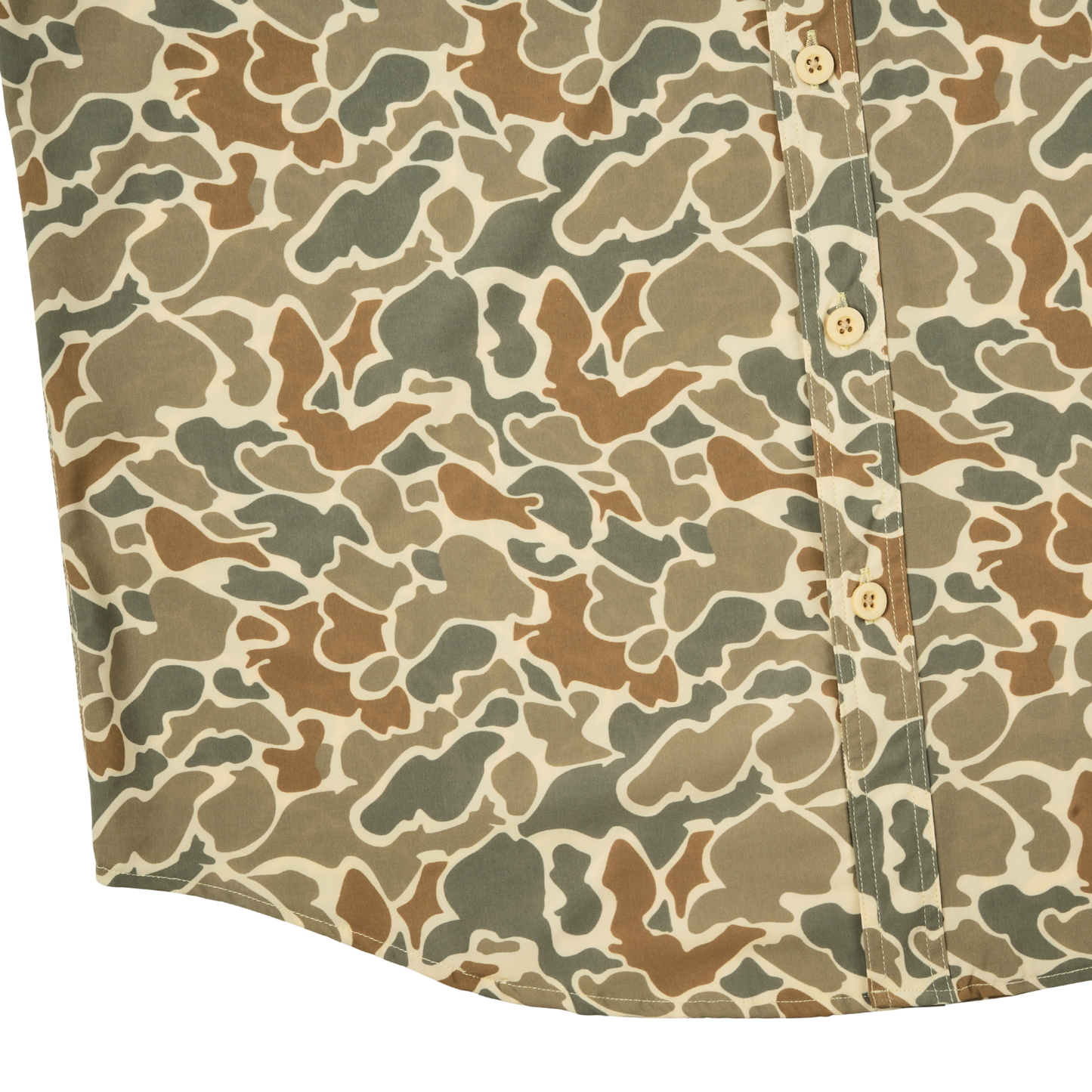 Performance Button Up - Desert Duck