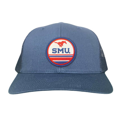 SMU Pony SMU Circle Patch Hats  / 119 / SMU009 / MM