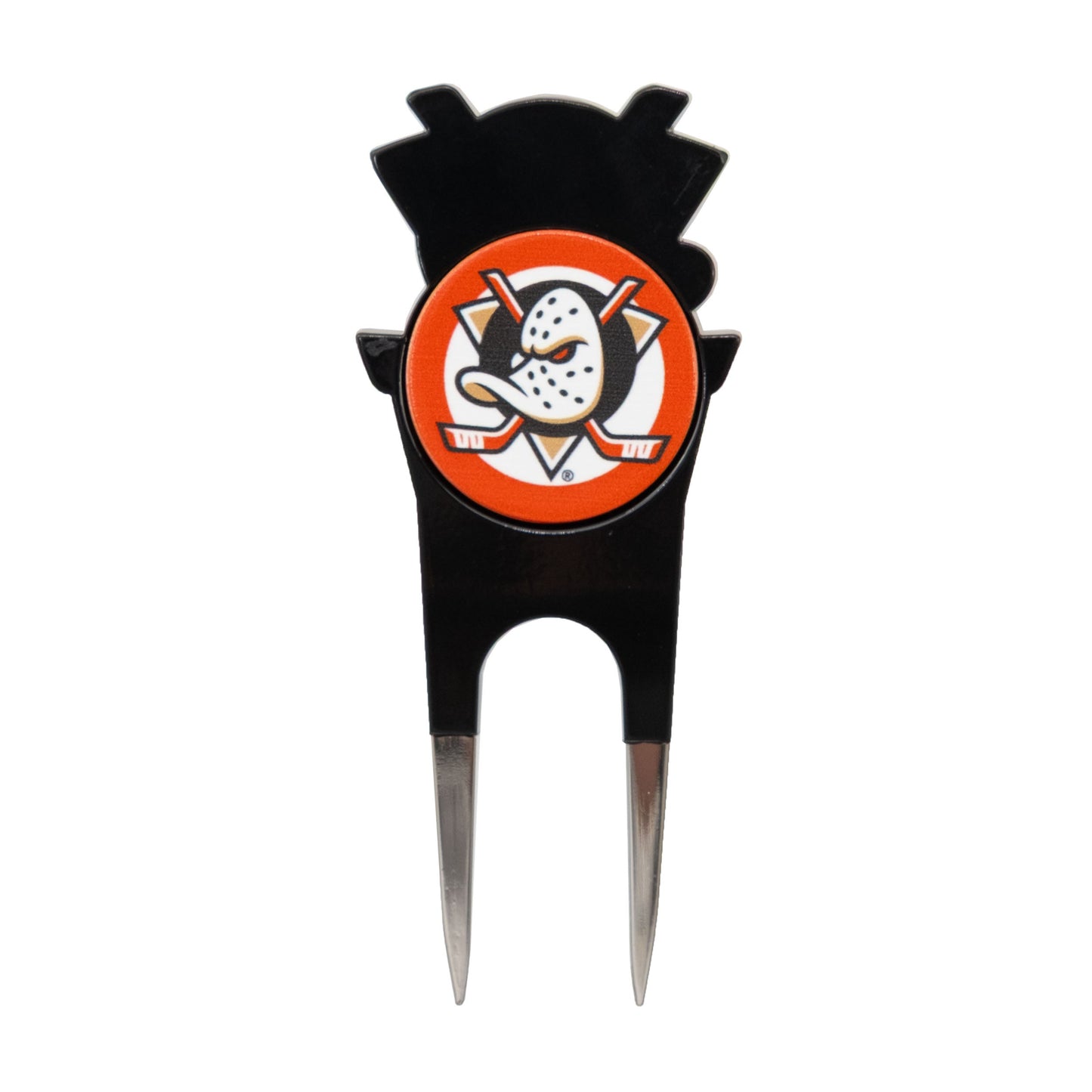 Anaheim Ducks Custom Shaped Divot Tool - Image 2 - Club Rehab