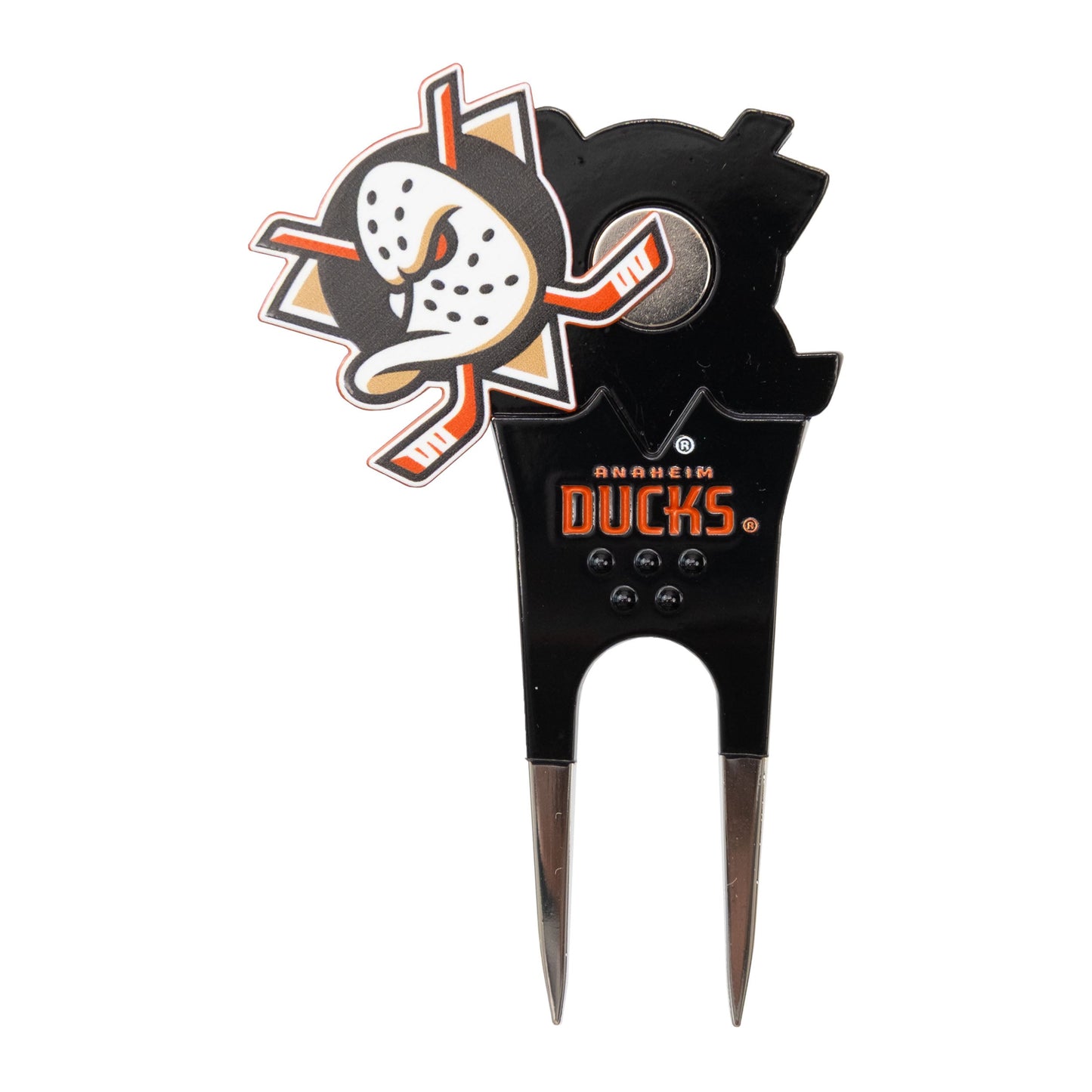Anaheim Ducks Custom Shaped Divot Tool - Image 3 - Club Rehab