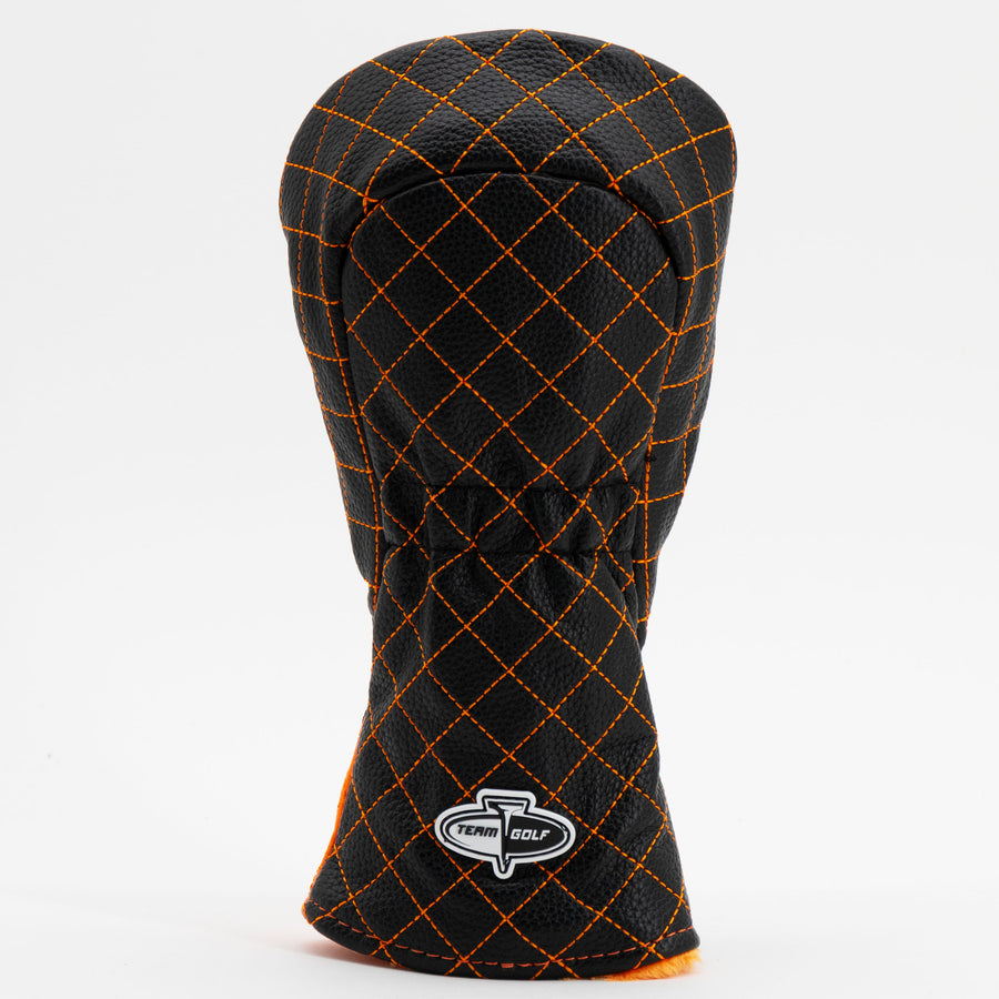 Anaheim Ducks split quilted fairway cover, back view