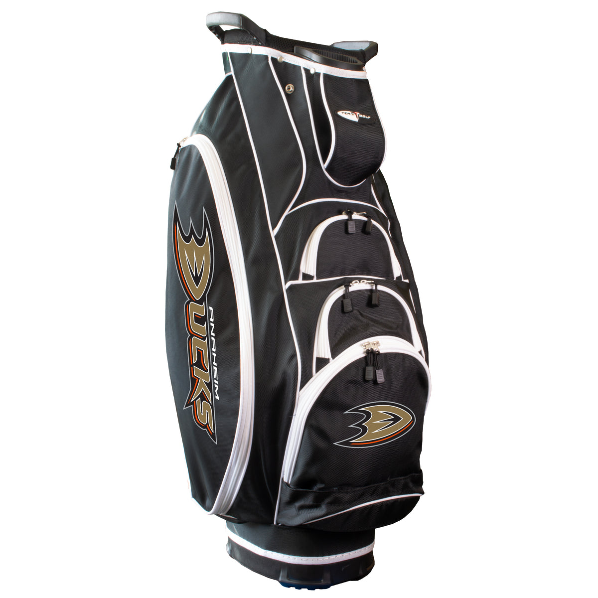Anaheim Ducks Albatross golf cart bag in Black
