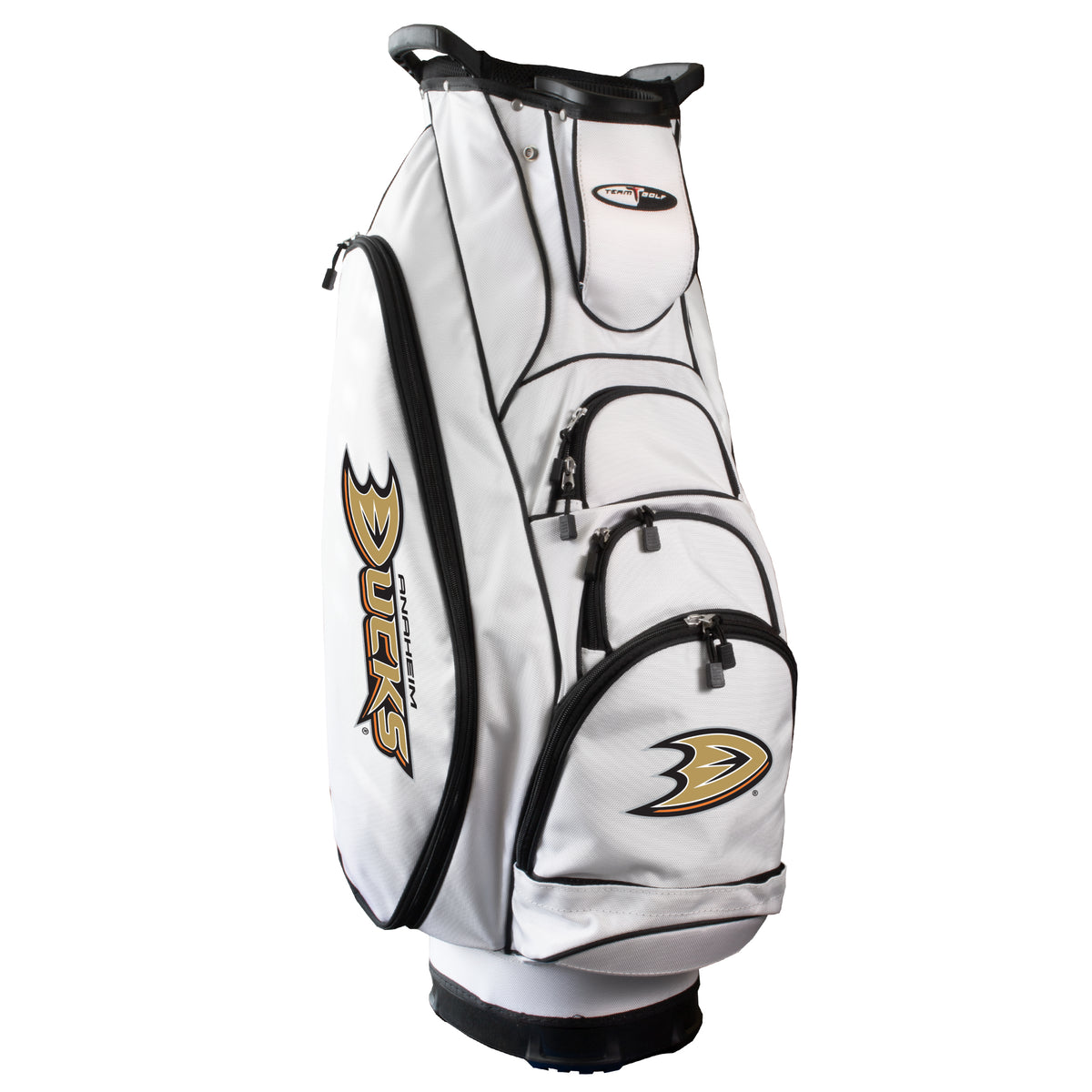 Anaheim Ducks Albatross golf cart bag in White