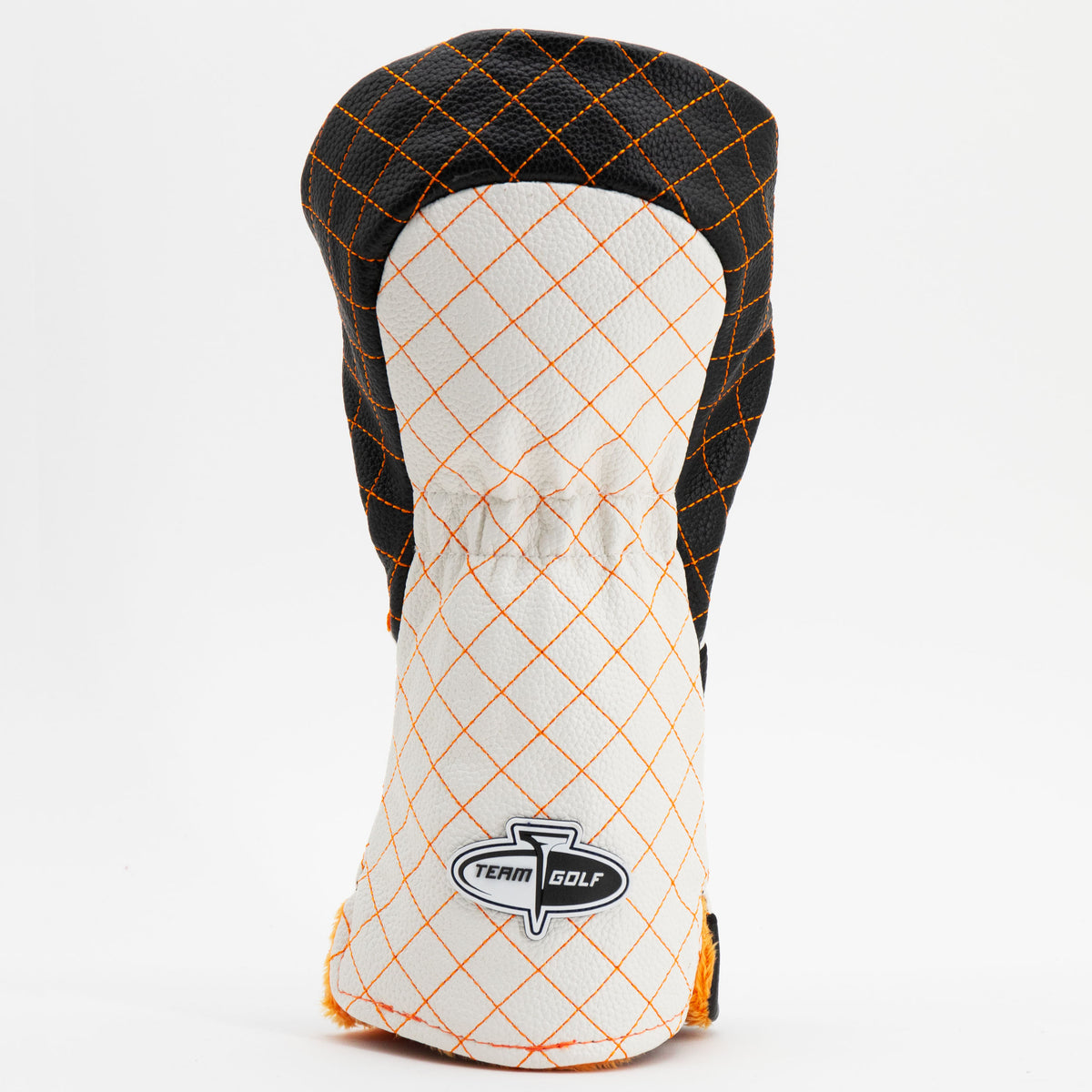 Anaheim Ducks Striped Driver quilted headcover, back view