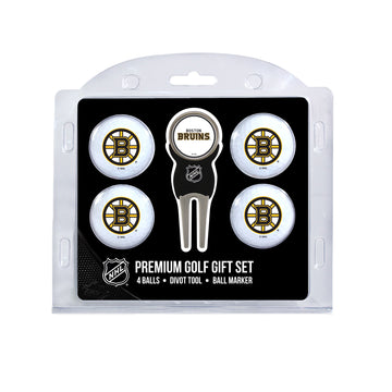 Boston Bruins 4-Ball Golf Gift Set