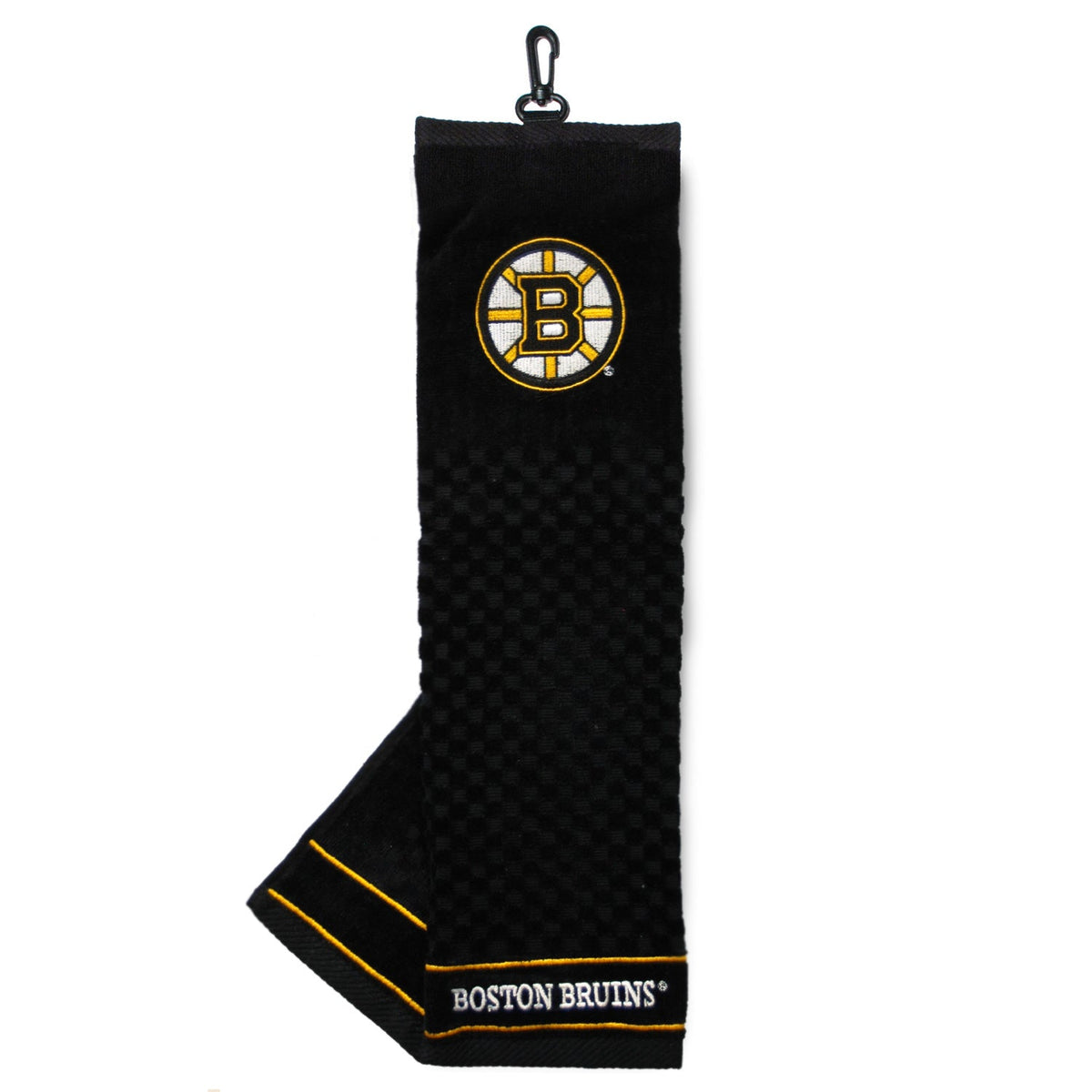 Boston Bruins embroidered golf towel