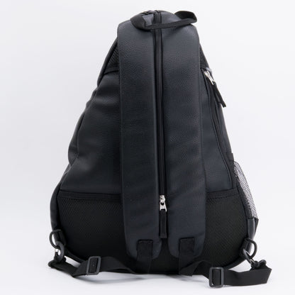 Boston Bruins PU leather backpack by Team Golf, view 2