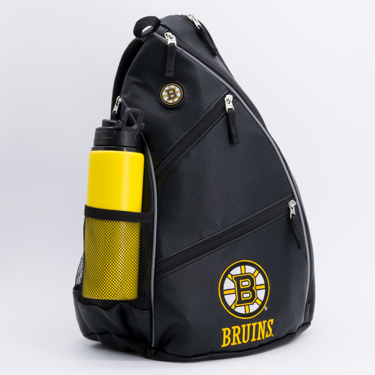 Boston Bruins PU leather backpack by Team Golf, view 3