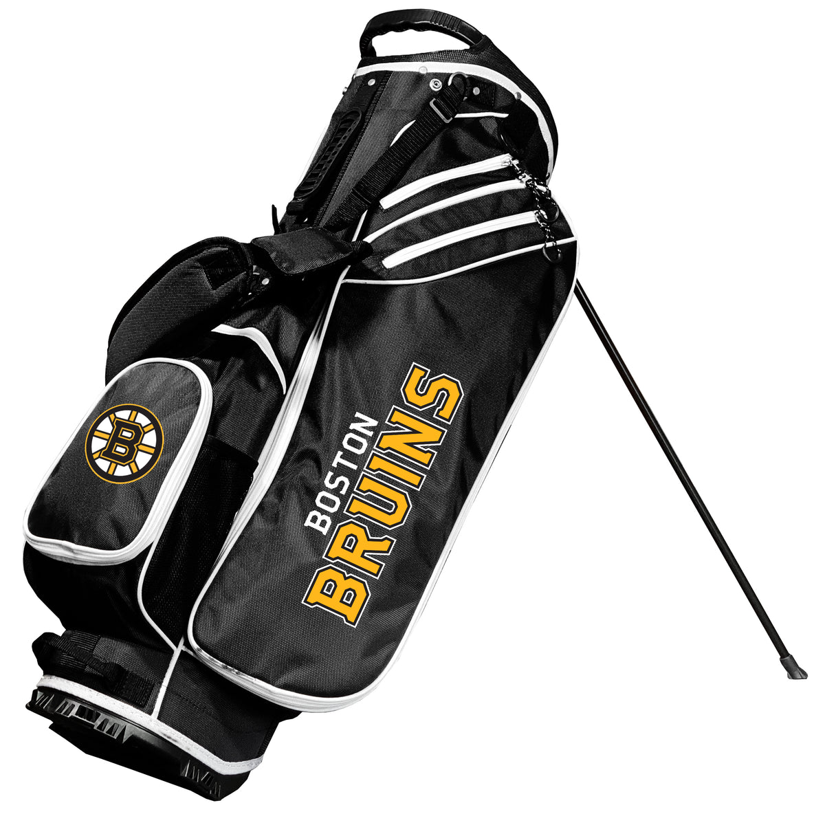 Boston Bruins Birdie stand golf bag, Black color