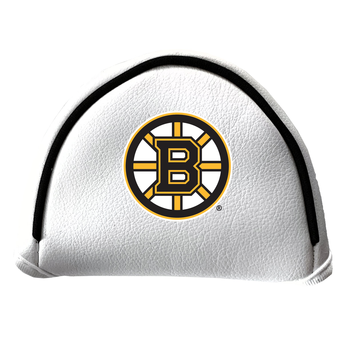 Boston Bruins Vintage White Printed Mallet Putter Headcover