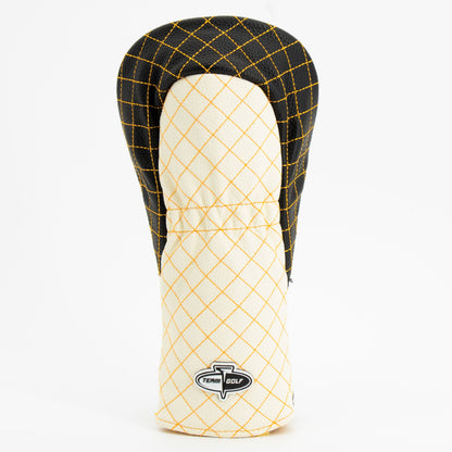 Boston Bruins stripe fairway quilted golf headcover alternate view
