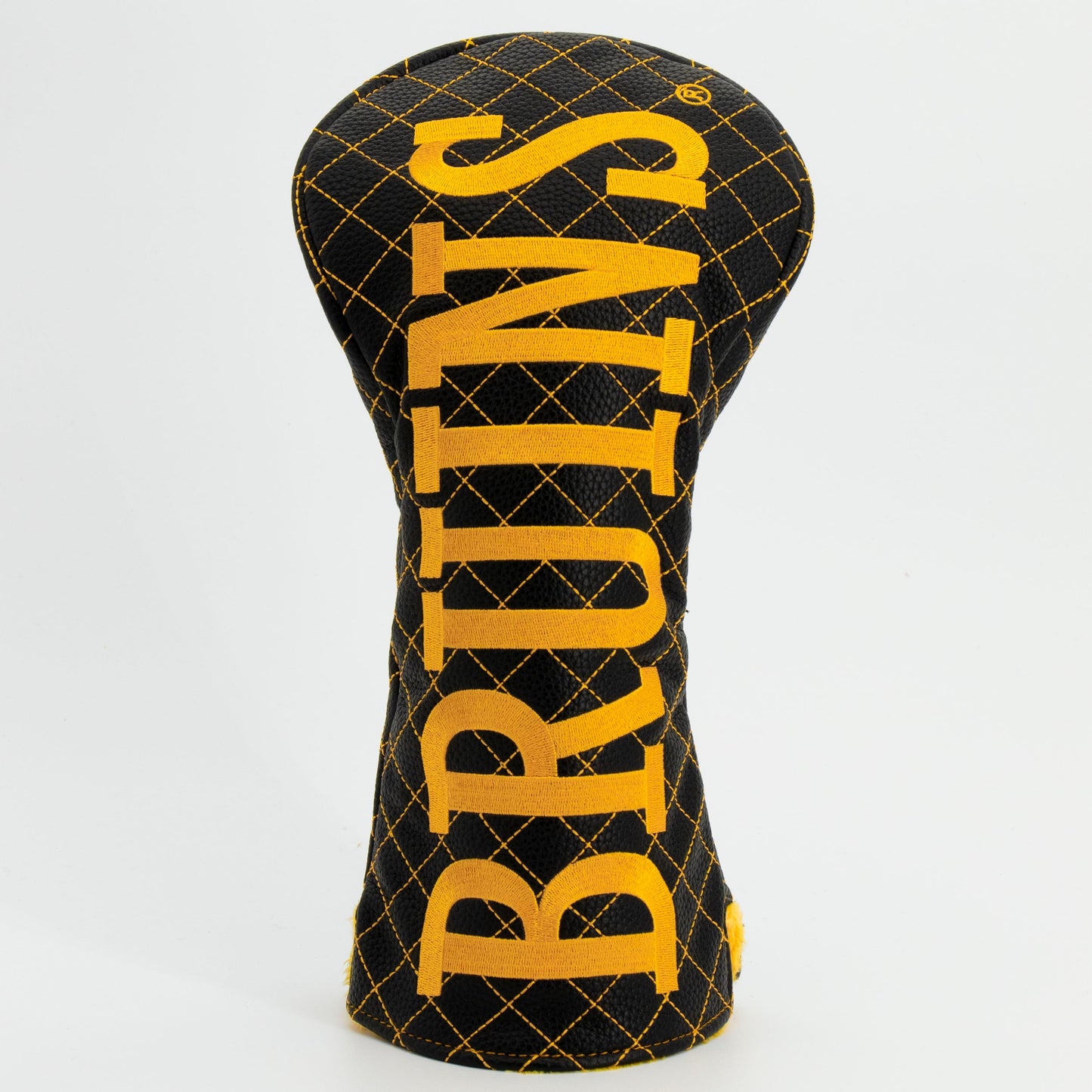 Boston Bruins solid driver quilted golf headcover