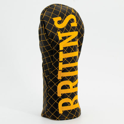 Boston Bruins solid fairway quilted golf headcover alternate view