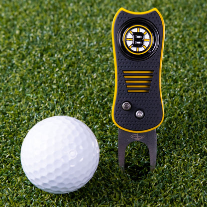 Boston Bruins Switchblade Divot Tool - Image 2 - Club Rehab