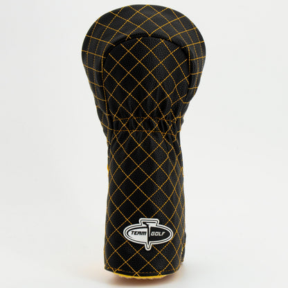 Boston Bruins split driver quilted golf headcover alternate view