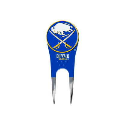 Buffalo Sabres Custom Shaped Divot Tool - Image 1 - Club Rehab