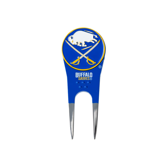 Buffalo Sabres Custom Shaped Divot Tool - Image 1 - Club Rehab
