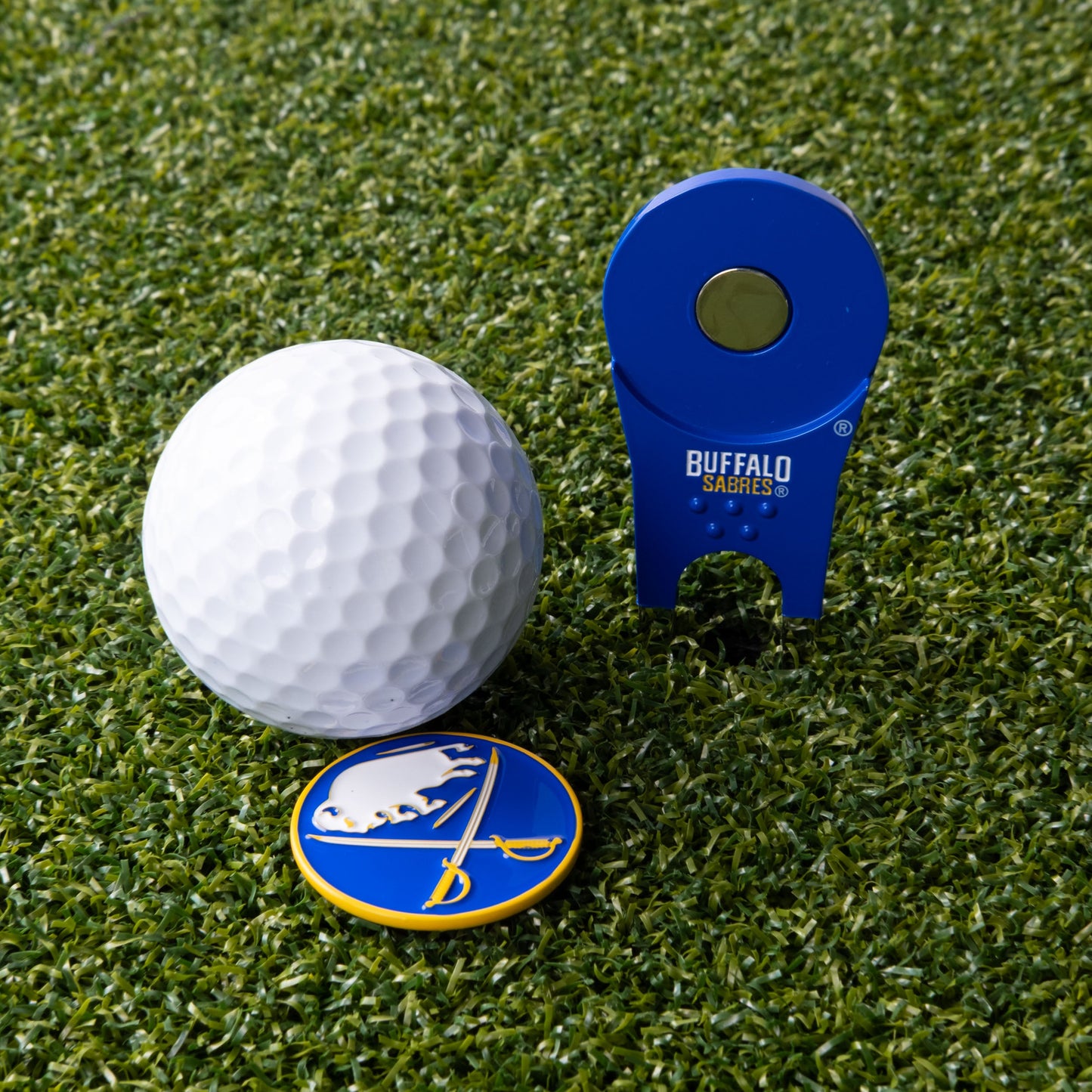 Buffalo Sabres Custom Shaped Divot Tool - Image 5 - Club Rehab