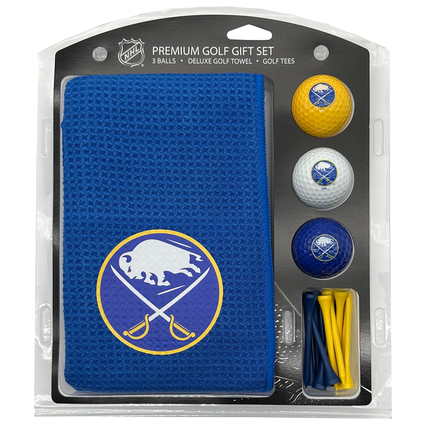 Buffalo Sabres Microfiber Towel Golf Gift Set - Club Rehab