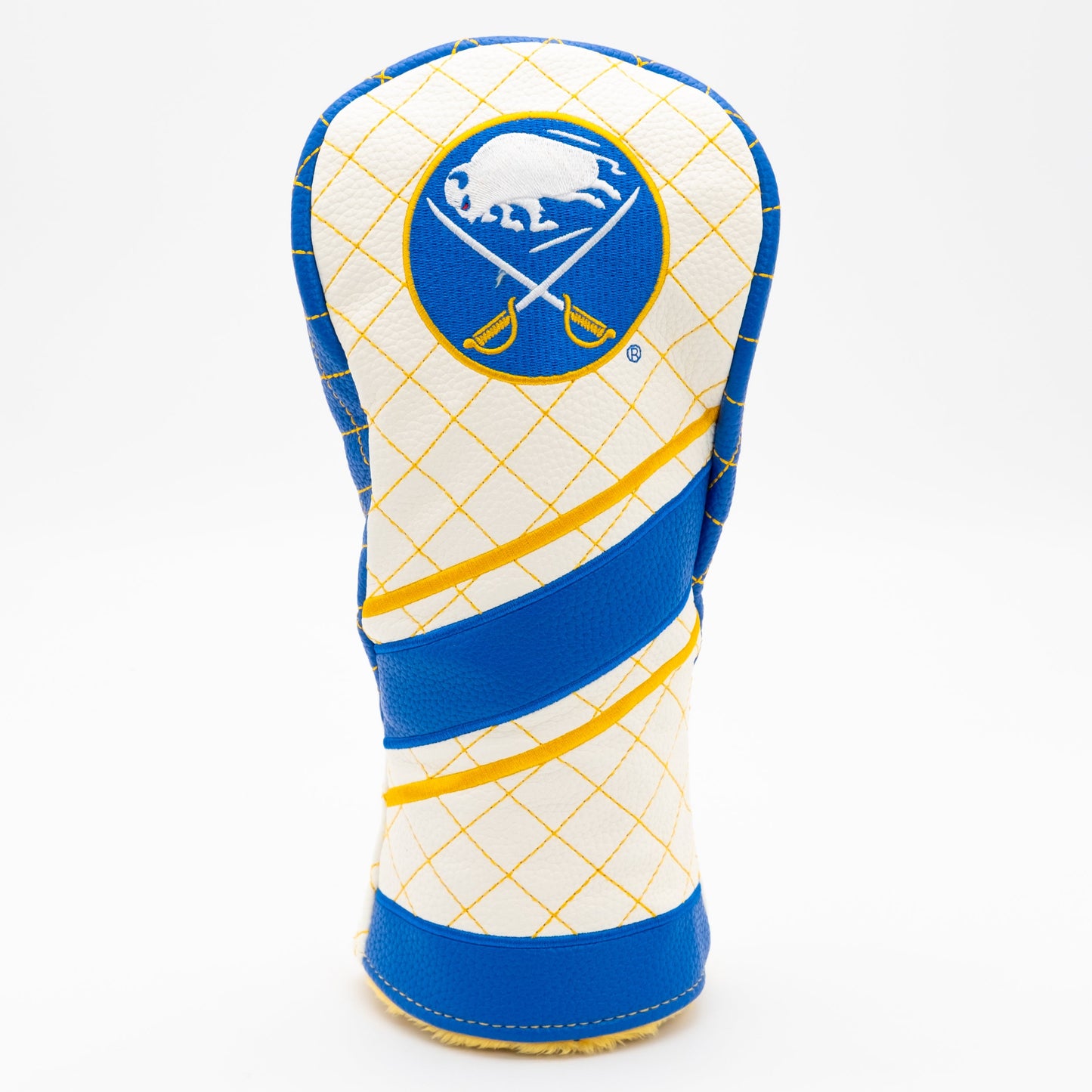 Buffalo Sabres stripe fairway quilted golf headcover