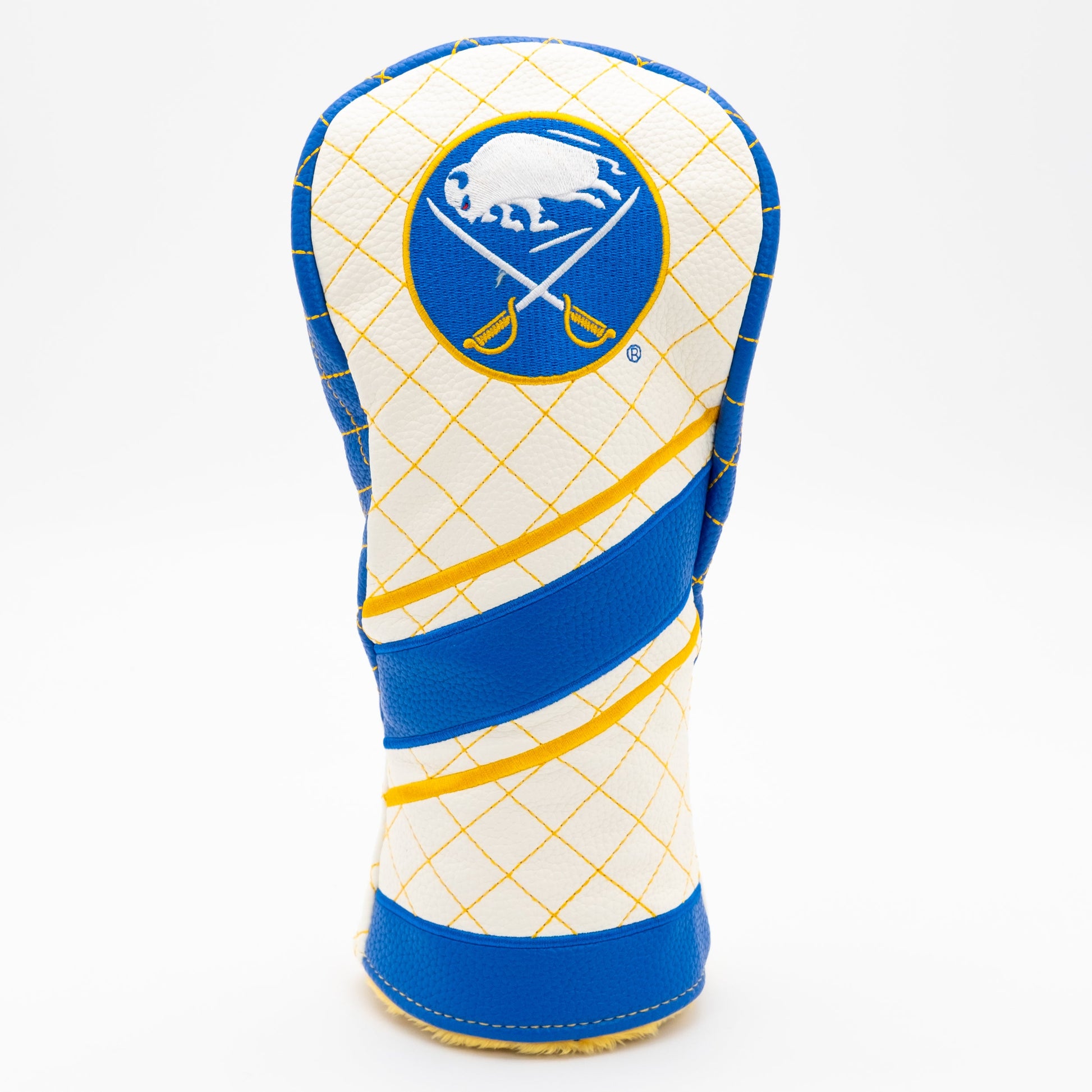 Buffalo Sabres stripe fairway quilted golf headcover