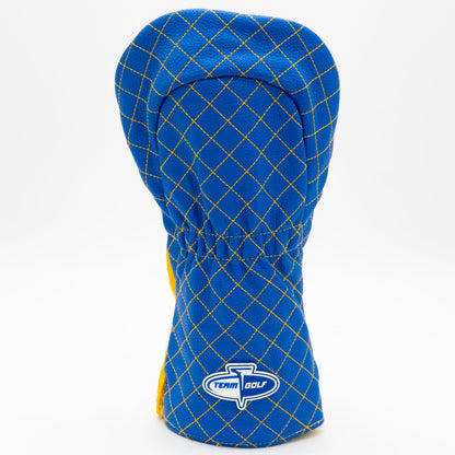 Buffalo Sabres split driver quilted golf headcover alternate view