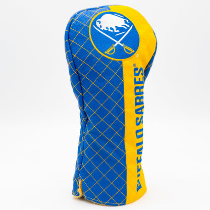 Buffalo Sabres split driver quilted golf headcover alternate view