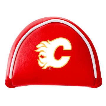 Calgary Flames Vintage-farbige bedruckte Mallet-Putter-Schlägerhaube