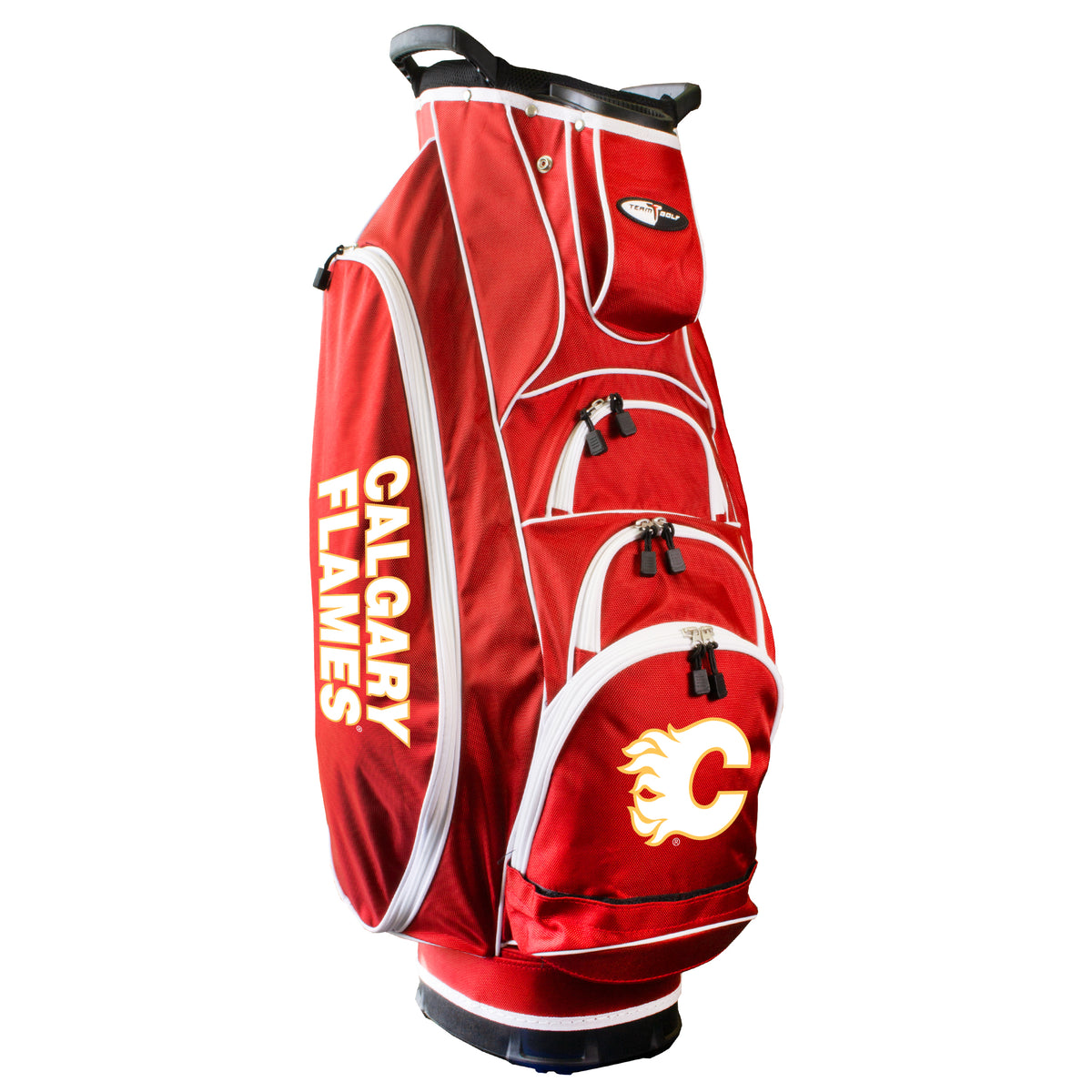 Calgary Flames Albatross golf cart bag in Red