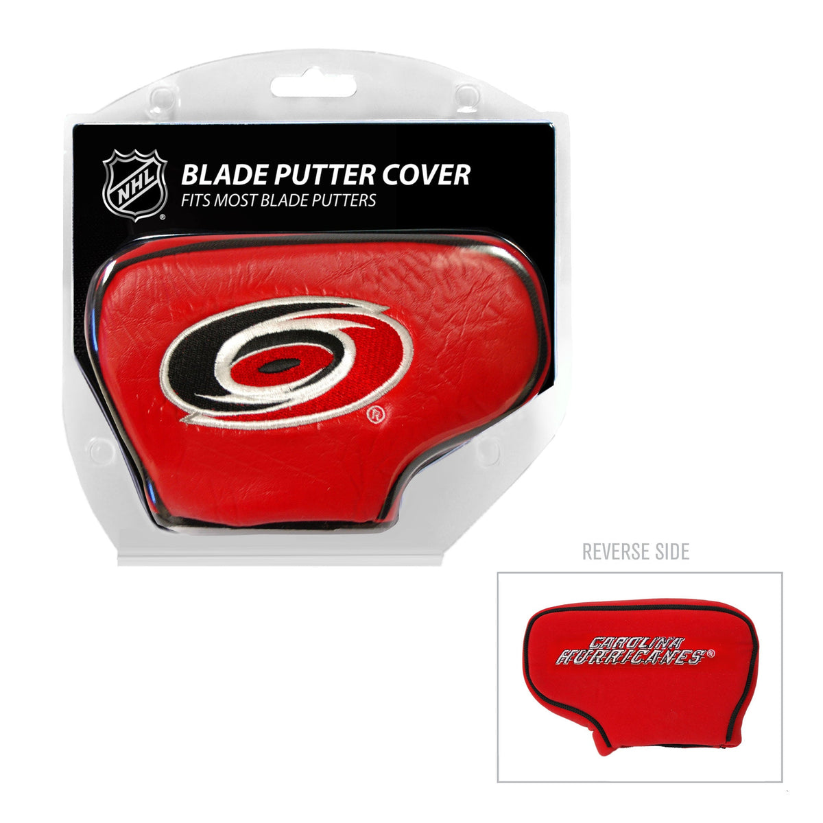 Carolina Hurricanes Vintage Embroidered Blade Putter Headcover