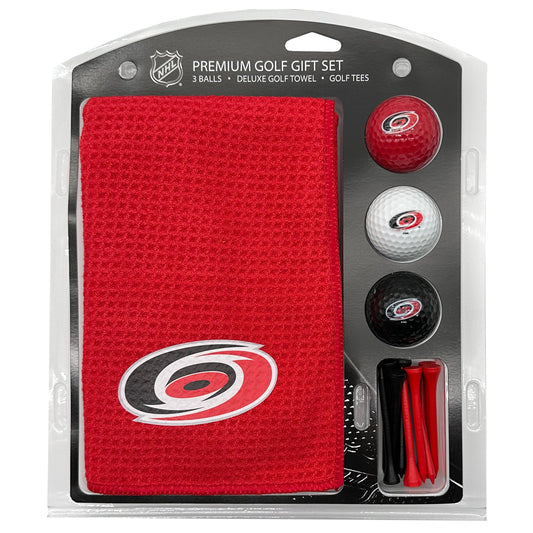Carolina Hurricanes Microfiber Towel Golf Gift Set - Club Rehab