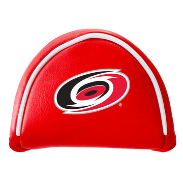 Carolina Hurricanes Vintage-Putter-Headcover mit farbigem Aufdruck für Mallet-Putter