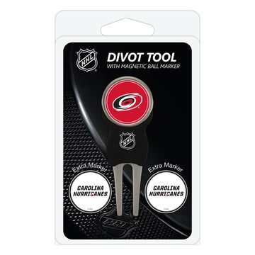 Carolina Hurricanes Pitchgabel + 3 Ballmarker