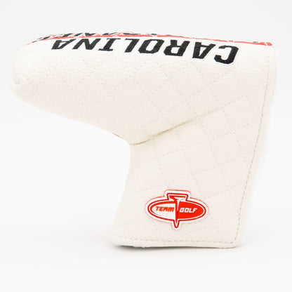 Carolina Hurricanes Split Blade Putter quilted headcover, back view