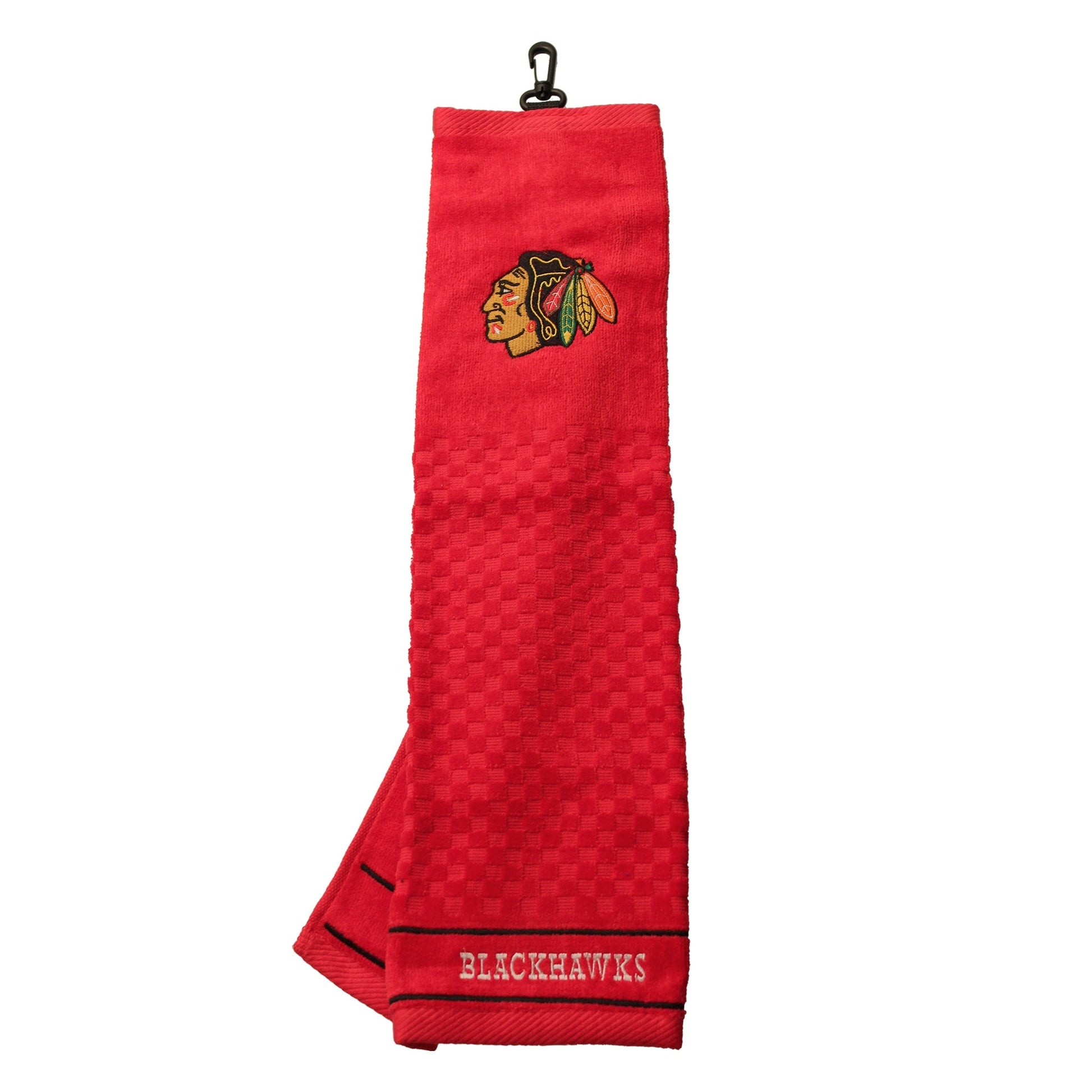 Chicago Blackhawks embroidered golf towel
