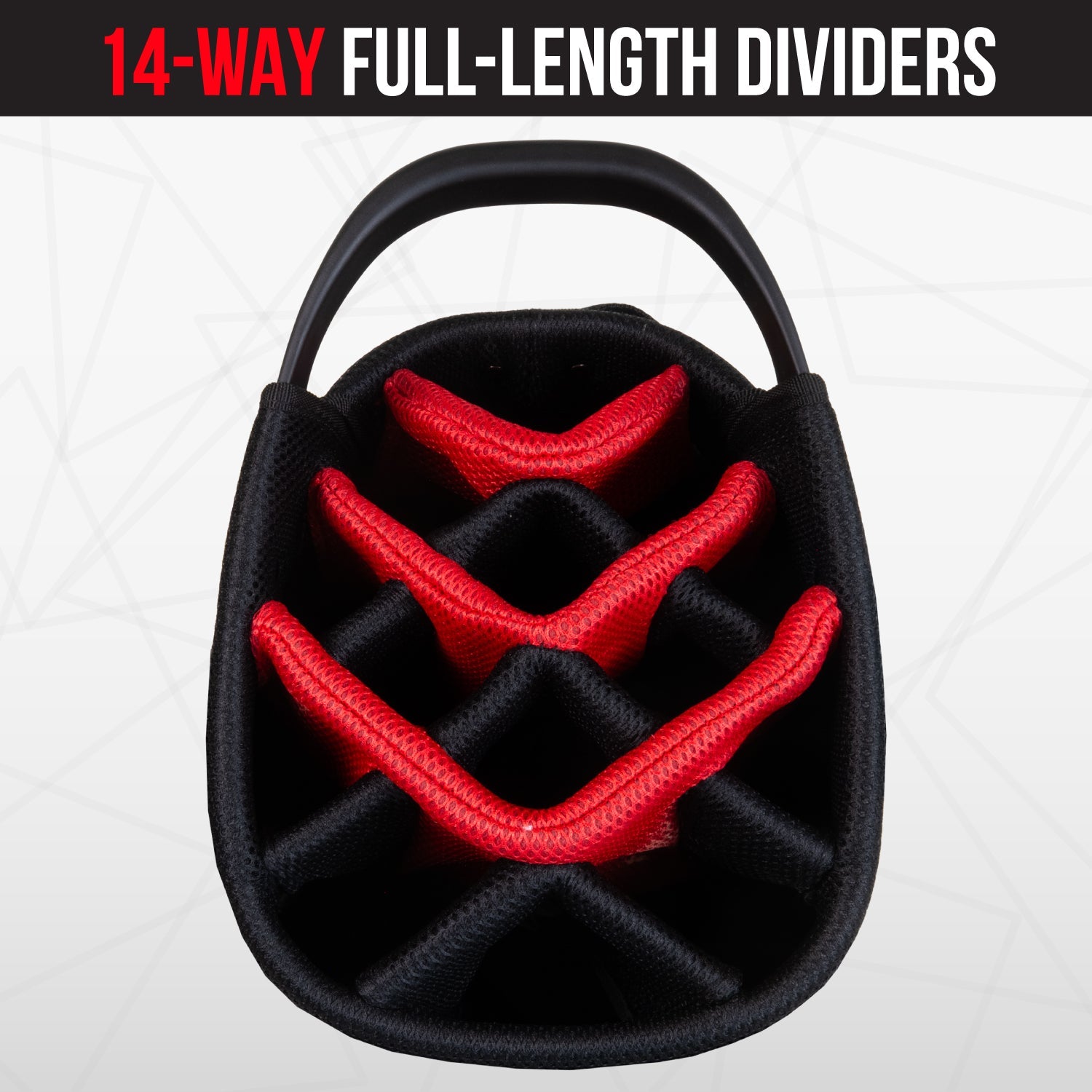 Chicago Blackhawks Fairway Stand Bag - Image 6 - Club Rehab