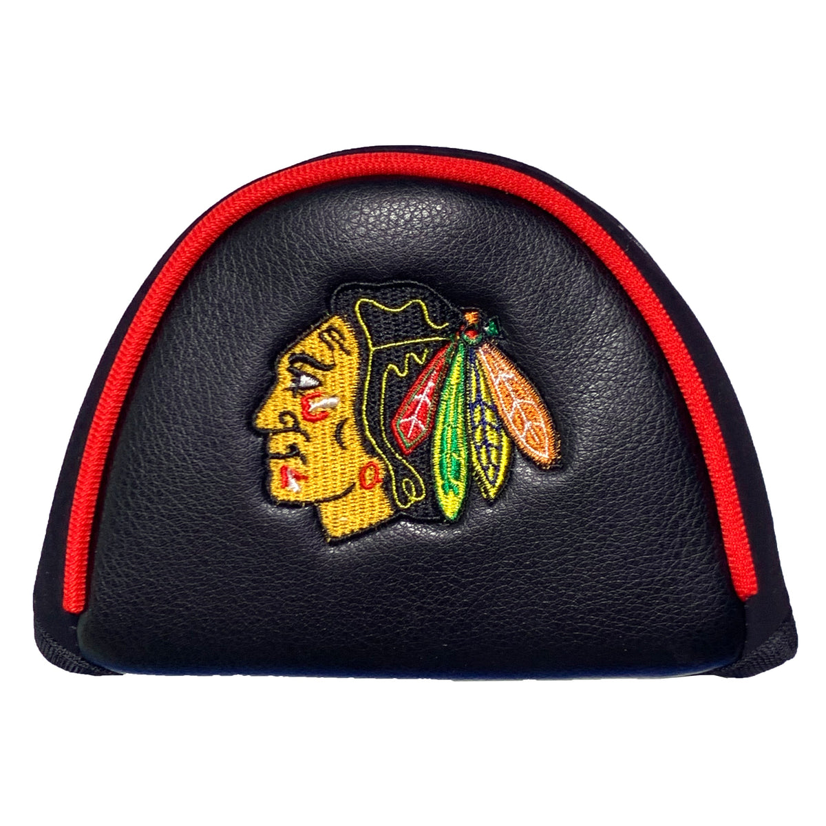 Chicago Blackhawks Vintage Embroidered Mallet Putter Headcover