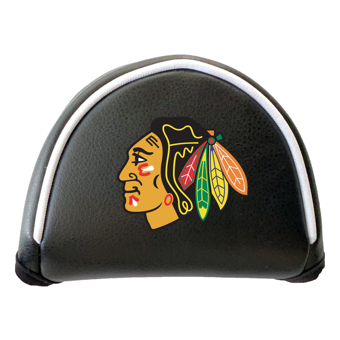 Chicago Blackhawks Vintage Color Printed Mallet Putter Headcover