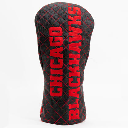 Chicago Blackhawks Solid Quilted Driver Headcover - golf headcover product images