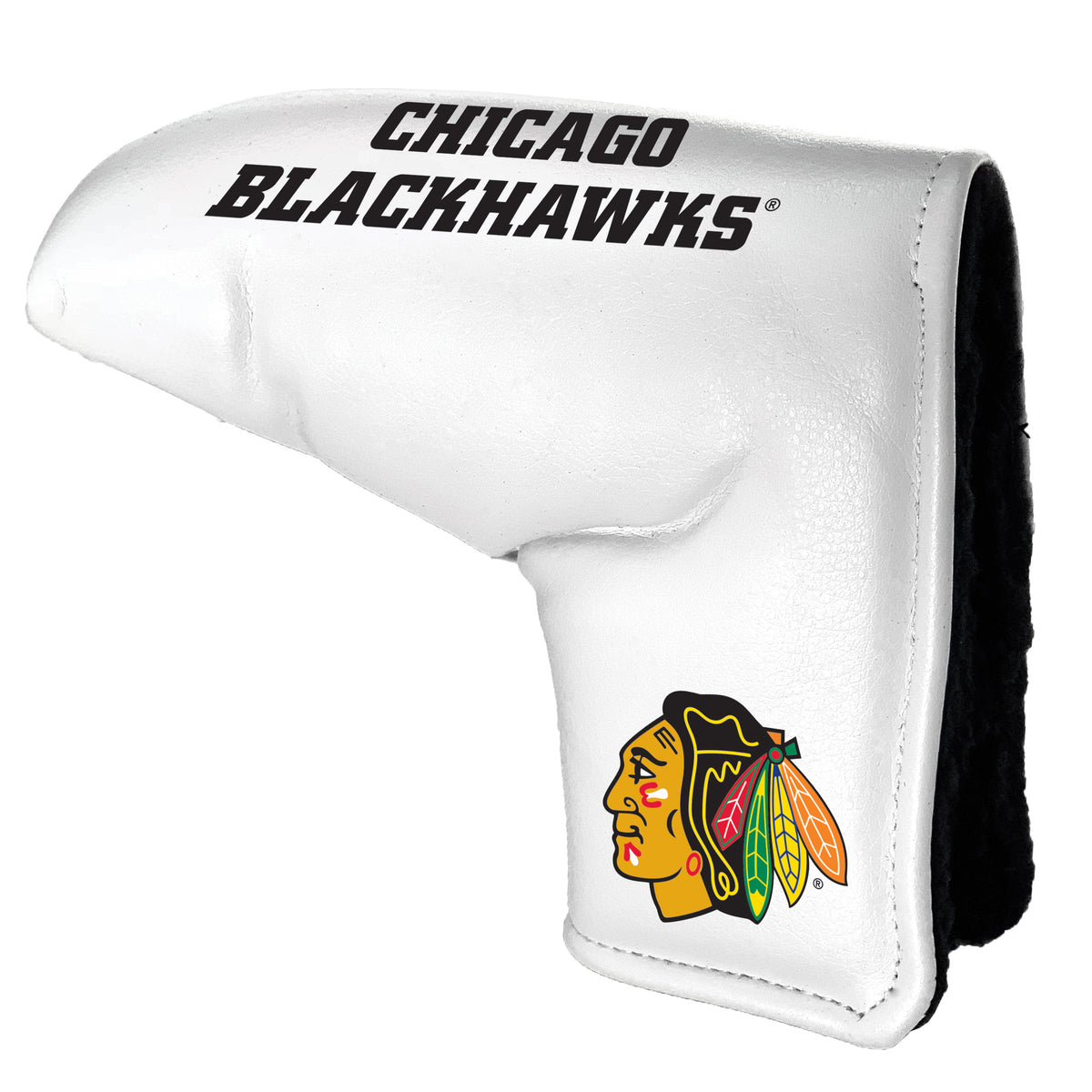 Chicago Blackhawks 54 white print Tour Blade Putter Cover