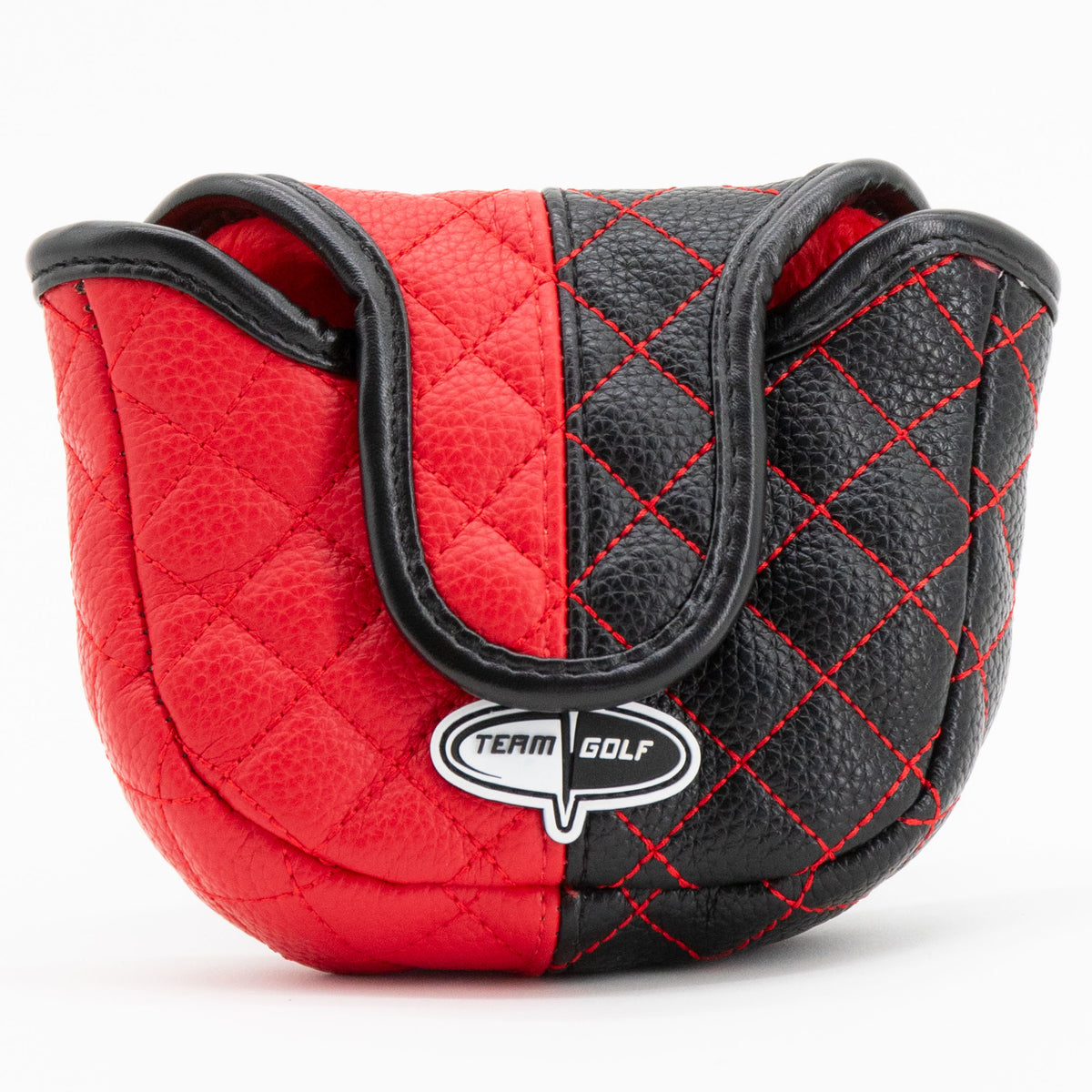 Chicago Blackhawks Split Mallet Putter quilted headcover, back view