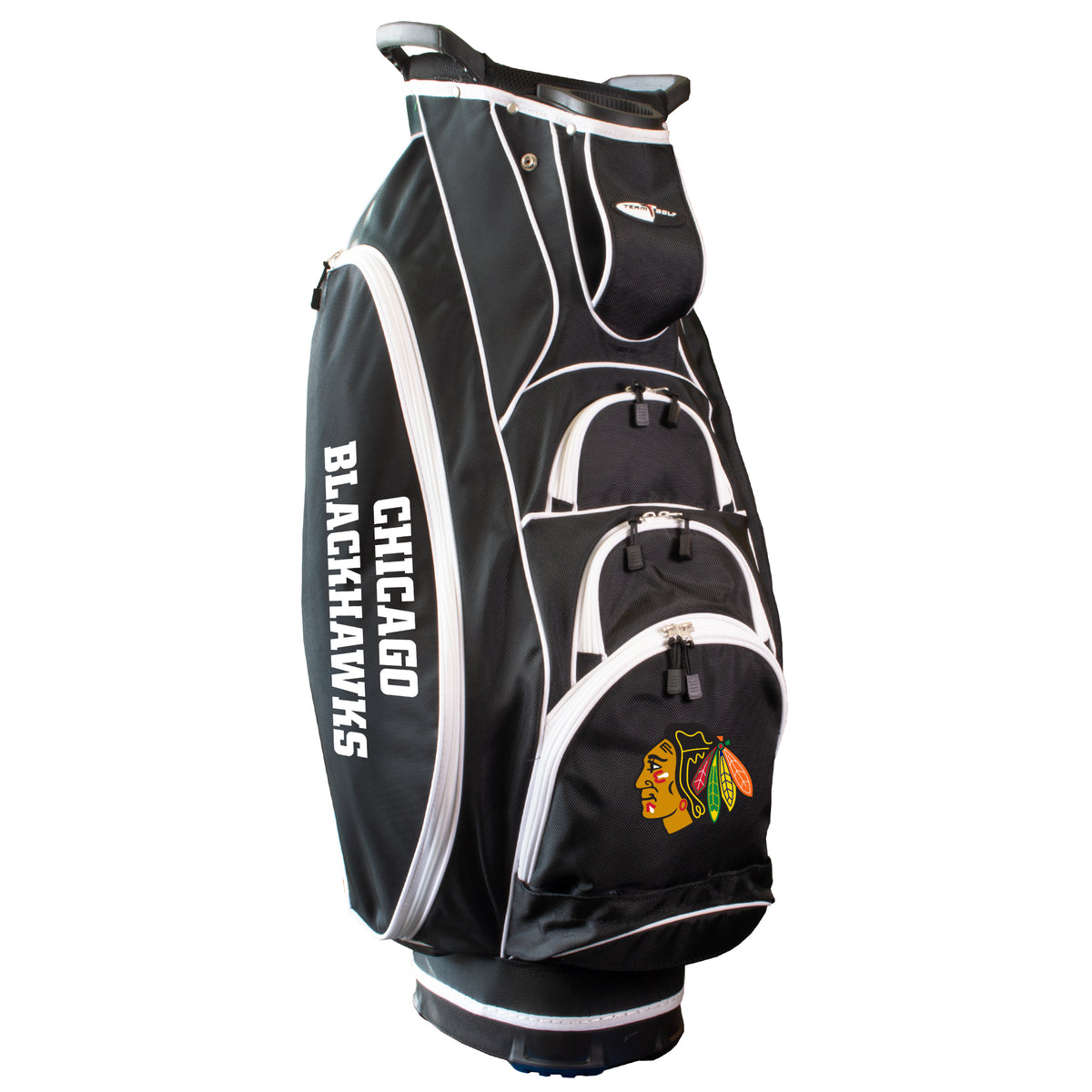 Chicago Blackhawks Albatross golf cart bag in Black