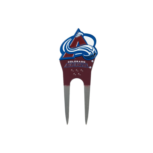 Colorado Avalanche Custom Shaped Divot Tool - Image 1 - Club Rehab