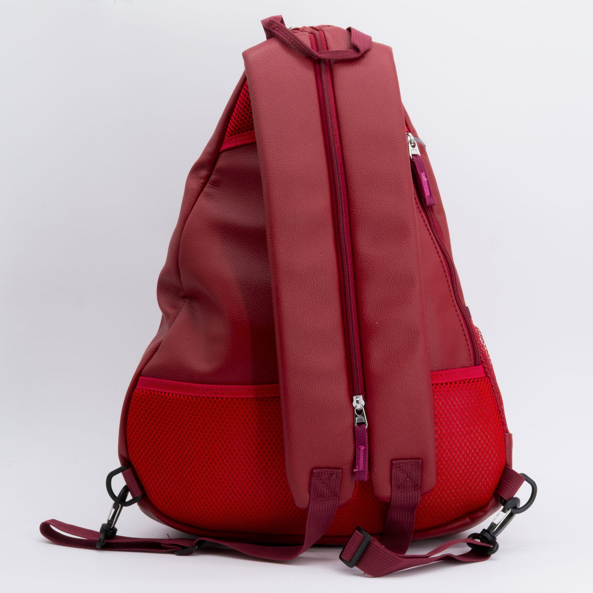 Colorado Avalanche PU leather backpack by Team Golf, view 2