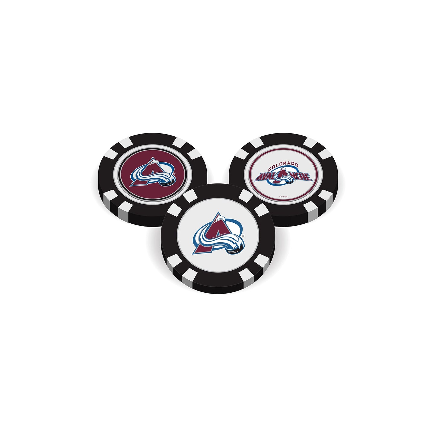 Colorado Avalanche Golf Chip Ball Marker - Club Rehab